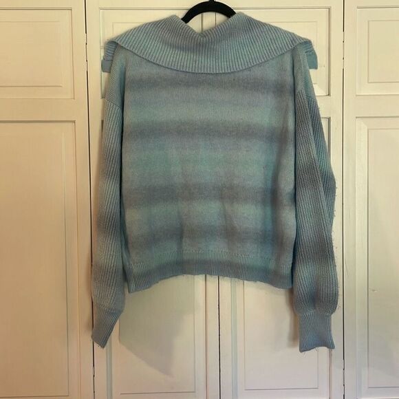 I.N.C. International Concept collared ombre knit sweater XL - Picture 6 of 9